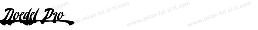 Doedel Pro字体转换